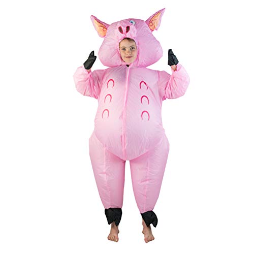 Bodysocks® Aufblasbares Schwein Kostüm für Kinder von Bodysocks Fancy Dress