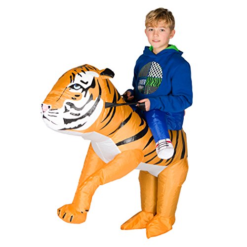 Bodysocks® Aufblasbares Tiger Kostüm für Kinder von Bodysocks Fancy Dress