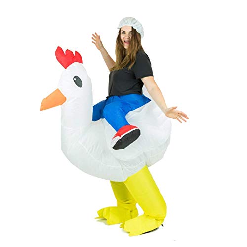 Bodysocks® Aufblasbares Hahn Kostüm für Erwachsene von Bodysocks Fancy Dress