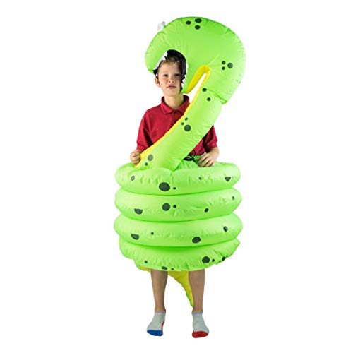 Bodysocks® Aufblasbares Schlange Kostüm für Kinder von Bodysocks Fancy Dress