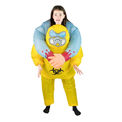 Bodysocks Fancy Dress Kinder Aufblasbares Huckepack Kostüm Biohazard Anzug von Bodysocks Fancy Dress