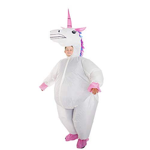 Bodysocks Fancy Dress Aufblasbares Deluxe-Ganzkörper-Einhorn-Kostüm für Kinder Bodysocks Fancy Dress Aufblasbares Deluxe-Ganzkörper-Einhorn-Kostüm für Kinder von Bodysocks