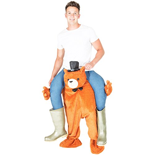 Bodysocks Ride On Bear Costume (Adult) von Bodysocks