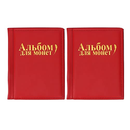 2PCS Collection Books, 250 Pockets Double Sided Transparent Holder, Ideal Collectors, Reduce Friction Design, Leakproof, Easy Display 2PCS Collection Books, 250 Pockets Double Sided Transparent Holder, Ideal Collectors, Reduce Friction Design, Leakproof, Easy Display von Bognajin