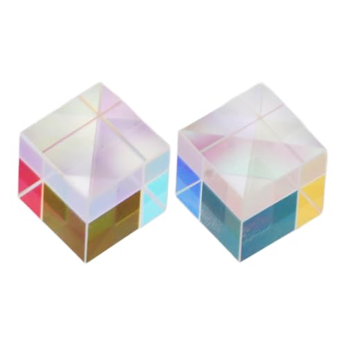 2pcs Optical Glass Prisma, Mini -RGB -Dispersionsprisma für das Unterrichten von Fotografie, fantastischer Brechungseffekt, ideal für Optikunterricht und Wissenschaftsexperimente, 2pcs Optical Glass Prisma, Mini -RGB -Dispersionsprisma für das Unterrichten von Fotografie, fantastischer Brechungseffekt, ideal für Optikunterricht und Wissenschaftsexperimente, von Bognajin
