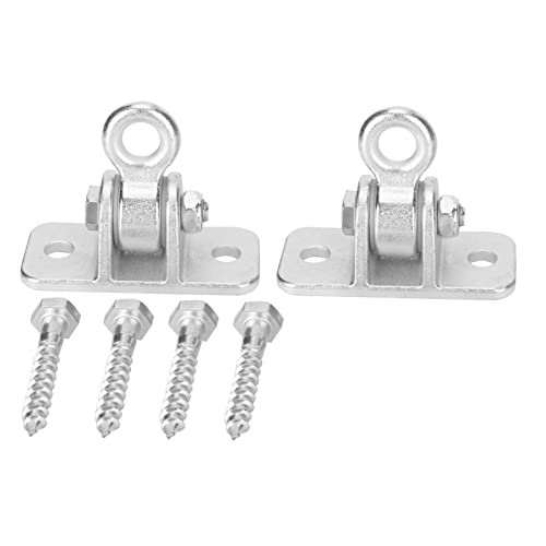 Bognajin 2 Set Swing Hanger, Eisenaufhängung Hängematte Hanging Stuhl Haken Festplattenzubehör, 450 kg Ladung, robust für den Innengebrauch im Freien im Freien von Bognajin