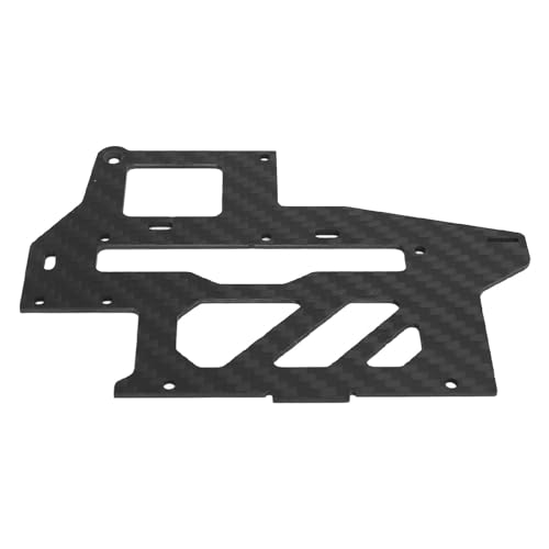 Bognajin Carbon Fiber Side Plate for Flywing BELL206 UH1 RC Helicopter, Lightweight and Sturdy RC Helicopter Side Panel, Easy to Install, Outstanding Fit, High Strength, Professional Manuf von Bognajin