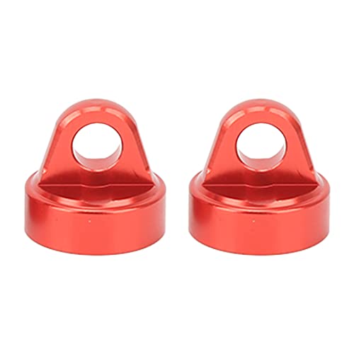 Bognajin RC-Oberkappenschutz aus Aluminiumlegierung, leichtes RC-Car-Ersatzteil, verbessert die Leistung, reduziert Vibrationen, passend für Tenacity Pro 1/10, 2 Stück (Red) von Bognajin