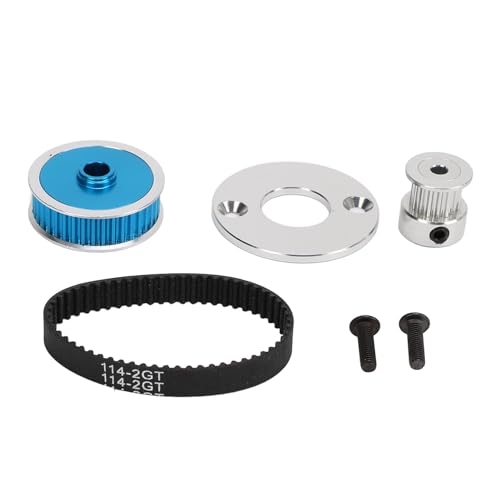 Bognajin RC -Riemenantriebsgetriebe für TT02 Fernbedienungsauto, Gummi -Gurtgetriebe mit niedrigem Geräusch, einfache Installation, Premium -Aluminium -Legierungsmaterial, verbesserte Bognajin RC -Riemenantriebsgetriebe für TT02 Fernbedienungsauto, Gummi -Gurtgetriebe mit niedrigem Geräusch, einfache Installation, Premium -Aluminium -Legierungsmaterial, verbesserte von Bognajin