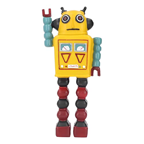 Bognajin Retro Klassische Roboter -Figur, Style Wind -up -Roboterspielzeug, Vintage Cartoon Harzmodell Ornament für Home Craft Decoration Bognajin Retro Klassische Roboter -Figur, Style Wind -up -Roboterspielzeug, Vintage Cartoon Harzmodell Ornament für Home Craft Decoration von Bognajin