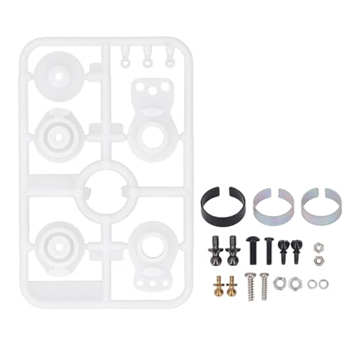 Bognajin Robuster Plastik -Servo -Saver -Set für eine verbesserte RC -Leistung, einfache Installation, präzise Anpassung, hohe Kompatibilität für XV02 XV01 (White) von Bognajin