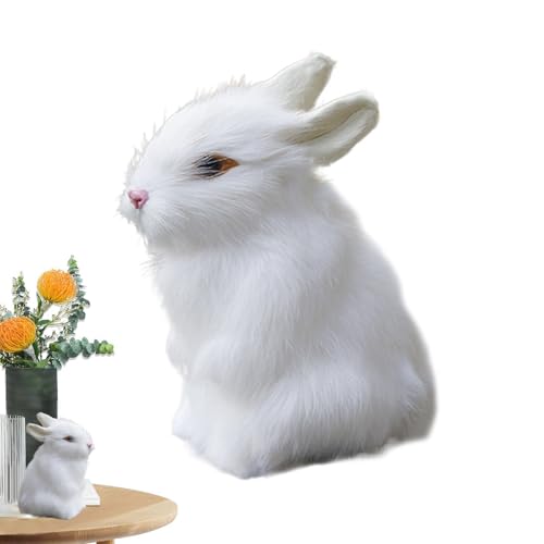 Bohany Gefüllter Hasenplüsch, Kaninchenplüsch | Kaninchen -Osterdekorationen | Hasengefüllte Tiere Plüschspielzeug Osterdekoration Orament zum Geburtstag von Bohany