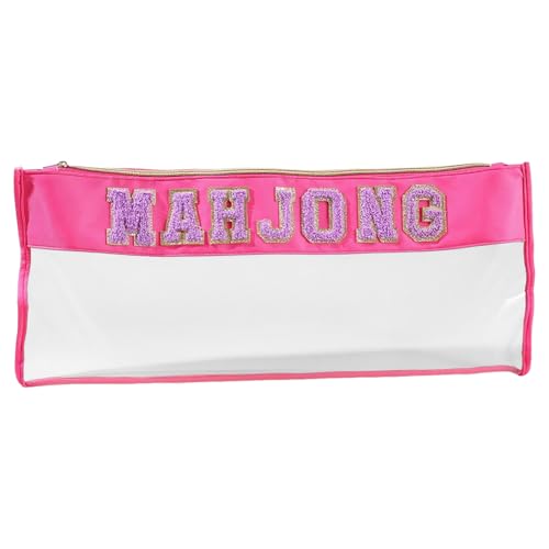 Bohany Mahjong Aufbewahrungstasche - Transparente Aufbewahrungstasche Mahjong Koffer,Klarer Schutzorganizer für Reisen täglichen Gebrauch Wettbewerb Outdoor Party Jugendliche Picknick Spieleabend Bohany Mahjong Aufbewahrungstasche - Transparente Aufbewahrungstasche Mahjong Koffer,Klarer Schutzorganizer für Reisen täglichen Gebrauch Wettbewerb Outdoor Party Jugendliche Picknick Spieleabend von Bohany