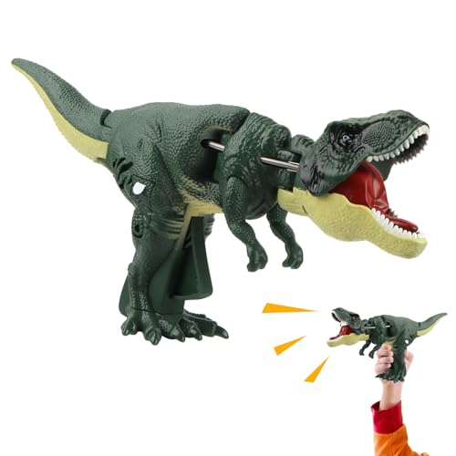 Bohrma Schaukelnd Dinosaur Spielzeug, Funny Dinosaur Toys, Lustige Dinosaurier Pistole Mit Swaying Kopf & Schwanz, Trigger The T-REX, Fun Interactive Dinosaur Grabber Toy für Erwachsene und Kinder von Bohrma