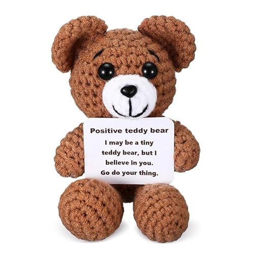 Glücksbringer Bär Pocket Hug Geschenk Lustige Mutmacher Kinder Geschenk Glücksbringer Prüfung, Stofftier aus weichem Plüsch, niedliches Plüschtier zum Kuscheln und Spielen Gute Besserung Geschenke Glücksbringer Bär Pocket Hug Geschenk Lustige Mutmacher Kinder Geschenk Glücksbringer Prüfung, Stofftier aus weichem Plüsch, niedliches Plüschtier zum Kuscheln und Spielen Gute Besserung Geschenke von Bohrma