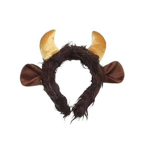 Bohue Kuh Ohren Stirnband Gesicht Waschen Stirnbänder Niedlich Plüsch Haarschmuck Tier Haarband für Tier Party Cosplay Bohue Kuh Ohren Stirnband Gesicht Waschen Stirnbänder Niedlich Plüsch Haarschmuck Tier Haarband für Tier Party Cosplay von Bohue