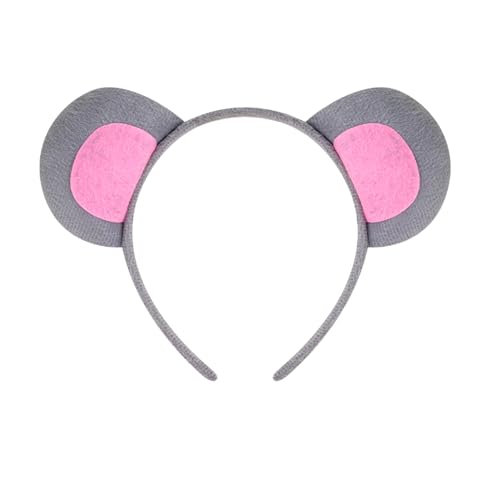 Bohue Mausohren Stirnband Tierohren Stirnband Tier Cosplay Kopfschmuck Halloween Cosplay Verkleiden Party Zubehör für Kinder Erwachsene Bohue Mausohren Stirnband Tierohren Stirnband Tier Cosplay Kopfschmuck Halloween Cosplay Verkleiden Party Zubehör für Kinder Erwachsene von Bohue