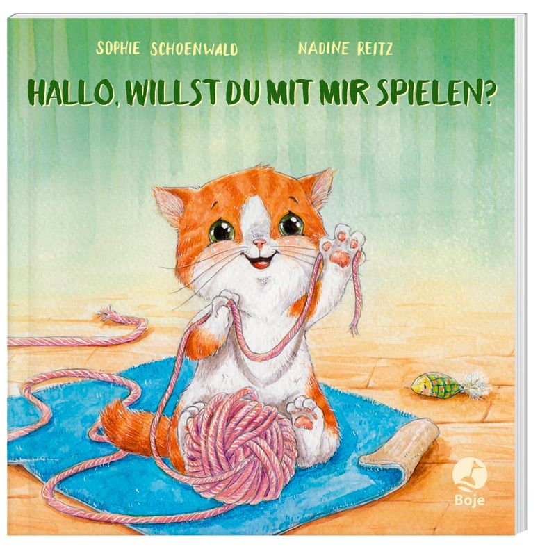 Hallo, willst du mit mir spielen? / Mitmachpappen Bd.4 von Boje Verlag