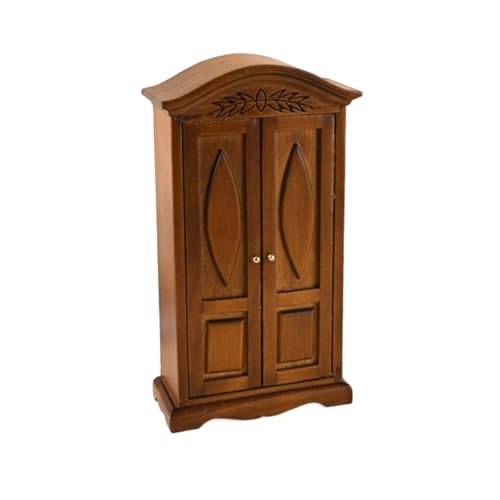 Antike Holzpuppenhäuser Garderobe 1/12 Skala Miniaturschrank Doppel Türschrank Anzeige Für Dollhouses Collector Antike Holzpuppenhäuser Garderobe 1/12 Skala Miniaturschrank Doppel Türschrank Anzeige Für Dollhouses Collector von Bokcztml