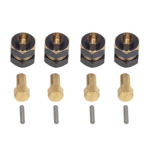 Bokcztml Brass Hubs Anschlüsse Gewichtete Adapter Für 1/24 Fernbedienungscrawler Model Vehikel Teil Einfache Installation 4pieces/Set Bokcztml Brass Hubs Anschlüsse Gewichtete Adapter Für 1/24 Fernbedienungscrawler Model Vehikel Teil Einfache Installation 4pieces/Set von Bokcztml
