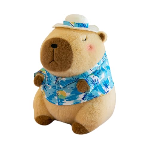 Bokcztml Cartoon Capybaras Plüsch Figur In Strandkleidung Tiergefüllte Figurenpuppen Für Home Decors Oder Weihnachtsgeburtstagsfeier Gi Bokcztml Cartoon Capybaras Plüsch Figur In Strandkleidung Tiergefüllte Figurenpuppen Für Home Decors Oder Weihnachtsgeburtstagsfeier Gi von Bokcztml