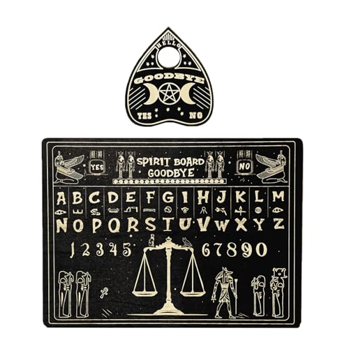 Bokcztml Large Holz Spirituosen Board Sprechungsbrett Mit Planchette Pendel Wüsten Von Göttlichkeitsmeldung Message Board Hexenversorgung Supply Bokcztml Large Holz Spirituosen Board Sprechungsbrett Mit Planchette Pendel Wüsten Von Göttlichkeitsmeldung Message Board Hexenversorgung Supply von Bokcztml