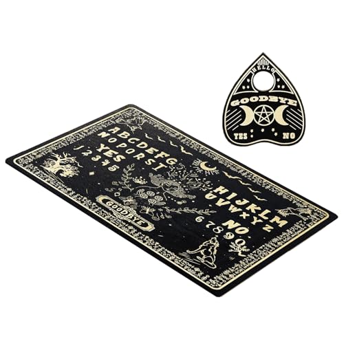 Bokcztml Large Holz Spirituosen Board Sprechungsbrett Mit Planchette Pendel Wüsten Von Göttlichkeitsmeldung Message Board Hexenversorgung Supply Bokcztml Large Holz Spirituosen Board Sprechungsbrett Mit Planchette Pendel Wüsten Von Göttlichkeitsmeldung Message Board Hexenversorgung Supply von Bokcztml