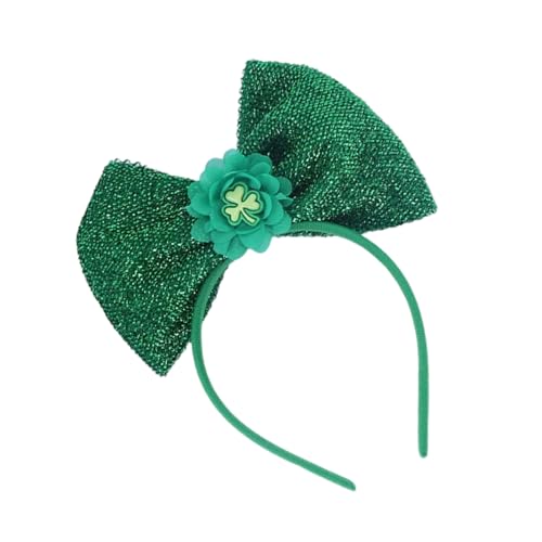 Bokcztml Patrick's Day Party Bowknot Stirnband Mit Shamrock Dekoriert Haare Erklärungen Party Kopfbedeckung Für Festivalfeiern Bokcztml Patrick's Day Party Bowknot Stirnband Mit Shamrock Dekoriert Haare Erklärungen Party Kopfbedeckung Für Festivalfeiern von Bokcztml