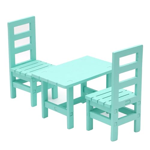 Miniatur Esszimmer Dekors Holztisch Mit Stühlen Für Dollhouses Accessoires Von 1/6 Skala Miniatur Esszimmer Dekors Holztisch Mit Stühlen Für Dollhouses Accessoires Von 1/6 Skala von Bokcztml