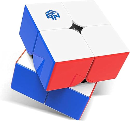 Bokefenuo Cuber GAN251 M Air 2x2 Magnetic Speed Puzzle Cube Stickerless Gan 251 M Air Cubo 48 Magnets Toy fro Kids Frosted Surface von Bokefenuo Cuber