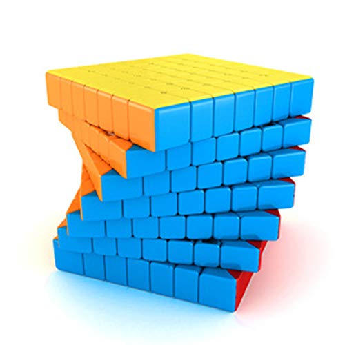 Bokefenuo Cuber Moyu Meilong Speed Cube 7x7 Stickerless Meilong Puzzle 7x7x7 Toys for Kids Magic Cube von Bokefenuo Cuber