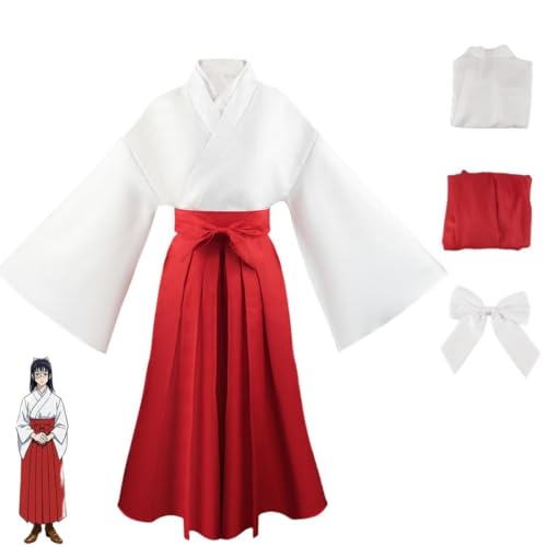 Bokerom Anime Jujutsu Kaisen Iori Utahime Cosplay Kostüm Uniform Outfit Kimono Halloween Party Anzug (L,Suit) von Bokerom