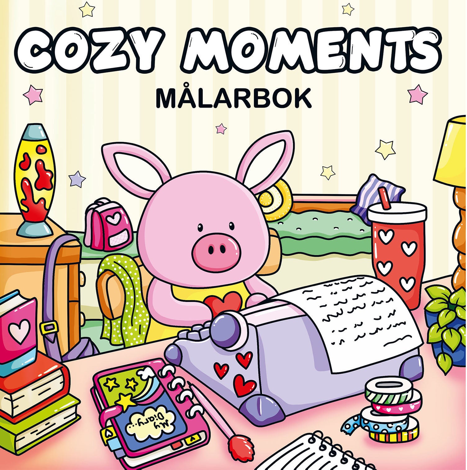 BokforlagetMaxStrom Cozy Moments Malbuch von Bokförlaget Max Ström