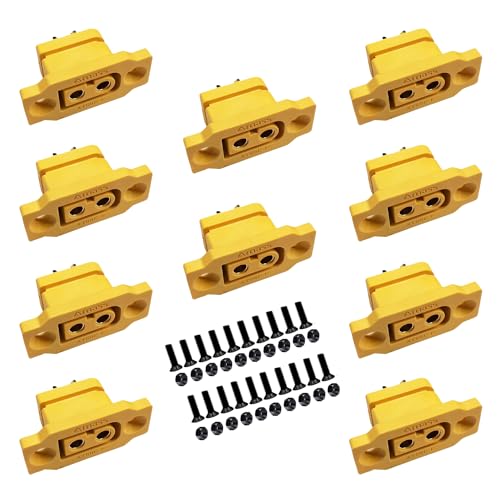10 Stücke Amass XT60E-F Montierbare XT60 Buchse Steckeradapter für RC RC Modell Multicopters 10 Stücke Amass XT60E-F Montierbare XT60 Buchse Steckeradapter für RC RC Modell Multicopters von Boladge