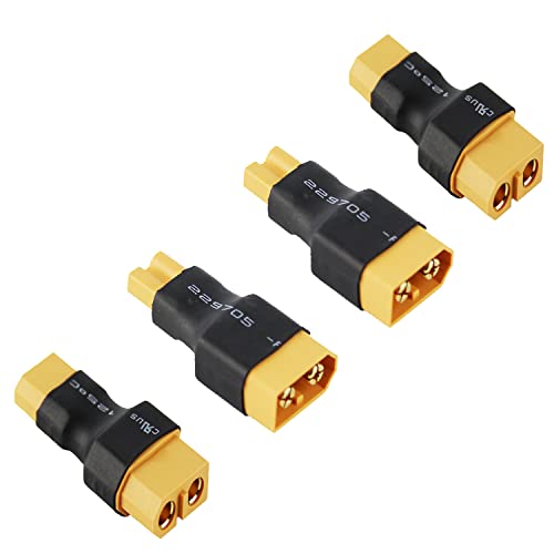 Boladge 2 Stücke XT30 Männlich auf XT60 Buchse Steckverbinder Adapter und 2 Stücke XT30 Buchse auf XT60 Männlich Steckverbinder Adapter für RC LiPo-Batterie Drone FPV Boladge 2 Stücke XT30 Männlich auf XT60 Buchse Steckverbinder Adapter und 2 Stücke XT30 Buchse auf XT60 Männlich Steckverbinder Adapter für RC LiPo-Batterie Drone FPV von Boladge