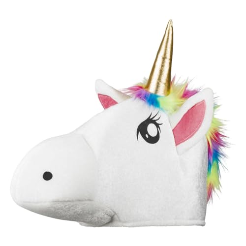 Boland 99906 - Einhorn Hut, Plüschhut mit goldenem Horn, Augen und Ohren, Kostüm, Karneval, Mottoparty Boland 99906 - Einhorn Hut, Plüschhut mit goldenem Horn, Augen und Ohren, Kostüm, Karneval, Mottoparty von Boland