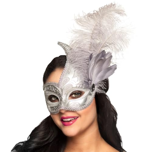 Boland Venezianische Augenmaske, Accessoire, Kostüm, Karneval, Mottoparty, Halloween, Maskenball von Boland