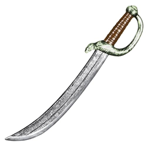 Boland 00665 - Piratenschwert, Circa 53 cm, aus Kunststoff, Zubehör Piratenkostüm, Karneval, Themenparty, Mottoparty Boland 00665 - Piratenschwert, Circa 53 cm, aus Kunststoff, Zubehör Piratenkostüm, Karneval, Themenparty, Mottoparty von Boland