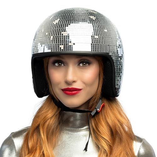 Boland 00794 - Disco Helm für Kostüme, Karneval und Festivals, Kopfbedeckung für Erwachsene von Boland