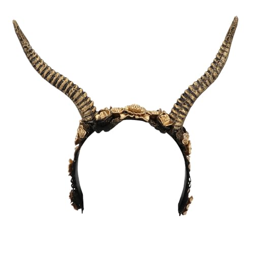 Boland 01076 - Diadem Dämon Deluxe, Haarreif mit Hörner für Kostüme, Halloween und Karneval, Teufel Boland 01076 - Diadem Dämon Deluxe, Haarreif mit Hörner für Kostüme, Halloween und Karneval, Teufel von Boland