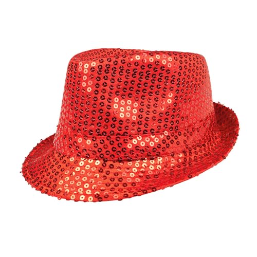 Boland - Pailletten Hut, Unisex, Disco Outfit, Accessoire, Karneval, Kostüm, Themenparty, Mottoparty Boland - Pailletten Hut, Unisex, Disco Outfit, Accessoire, Karneval, Kostüm, Themenparty, Mottoparty von Boland