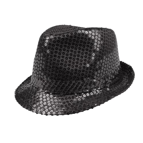 Boland - Pailletten Hut, Unisex, Disco Outfit, Accessoire, Karneval, Kostüm, Themenparty, Mottoparty Boland - Pailletten Hut, Unisex, Disco Outfit, Accessoire, Karneval, Kostüm, Themenparty, Mottoparty von Boland