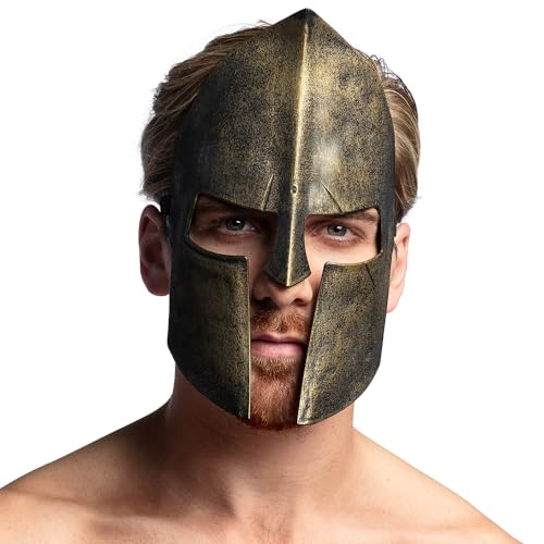 Boland 01421 - Maske Spartaner, Römer, Krieger, Gladiator, Kostüm Zubehör für Karneval und Mottoparty Boland 01421 - Maske Spartaner, Römer, Krieger, Gladiator, Kostüm Zubehör für Karneval und Mottoparty von Boland