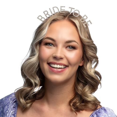 Boland 01425 - Tiara Bride to Be, Haarreif für JGA, Karneval und Mottoparty, Hochzeit, Braut, Einheitsgröße, Rosegold Boland 01425 - Tiara Bride to Be, Haarreif für JGA, Karneval und Mottoparty, Hochzeit, Braut, Einheitsgröße, Rosegold von Boland