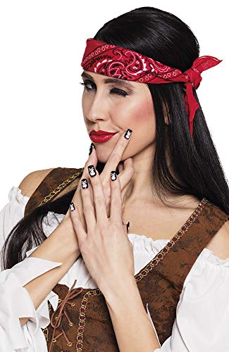 Boland - 24 Nägel, Set aus selbstklebenden, künstlichen Fingernägeln, Nageldesign, Kunstnägel, Beauty, Mottoparty, Karneval Boland - 24 Nägel, Set aus selbstklebenden, künstlichen Fingernägeln, Nageldesign, Kunstnägel, Beauty, Mottoparty, Karneval von Boland