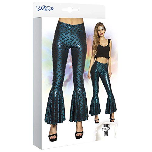 Boland - Kostüm Schlaghose Meerjungfrau, Größe M, Leggings, dehnbar, Schuppen, Muster, Unterwasserwelt, Mottoparty, Karneval Boland - Kostüm Schlaghose Meerjungfrau, Größe M, Leggings, dehnbar, Schuppen, Muster, Unterwasserwelt, Mottoparty, Karneval von Boland