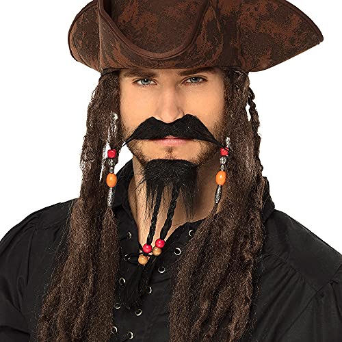 Boland - Bart, selbstklebend, Polyester, Accessoire, Make Up, Kostüm, Karneval, Mottoparty Boland - Bart, selbstklebend, Polyester, Accessoire, Make Up, Kostüm, Karneval, Mottoparty von Boland