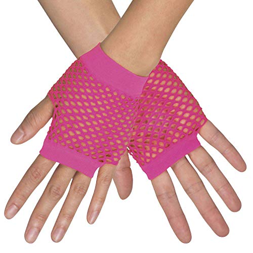 Boland - Handschuhe New York, Netzhandschuhe, Stulpen, 80er Jahre, dehnbar, Kostüme, Karneval, Mottoparty Boland - Handschuhe New York, Netzhandschuhe, Stulpen, 80er Jahre, dehnbar, Kostüme, Karneval, Mottoparty von Boland