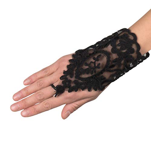 Boland 03160 - Paar Spitzen Handschuhe Handgelenk Florence von Boland
