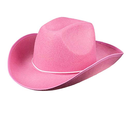 Boland 04074 04072 Cowboyhut für Erwachsene, rosa, Einheitsgröße von Boland